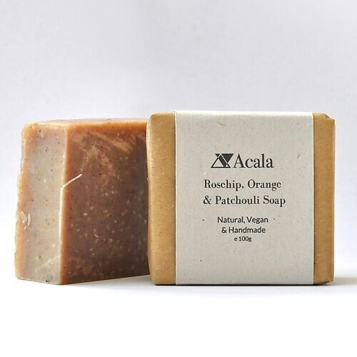 Acala Zeep Rozenbottel, Sinaasappel en Patchoeli