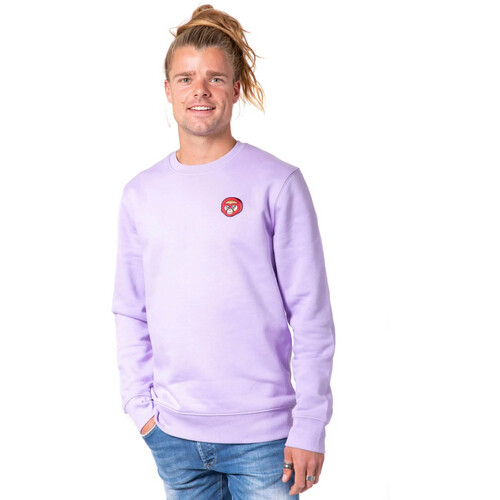 ADUH mannen vegan Sweater Bulan Kepala Lavendel