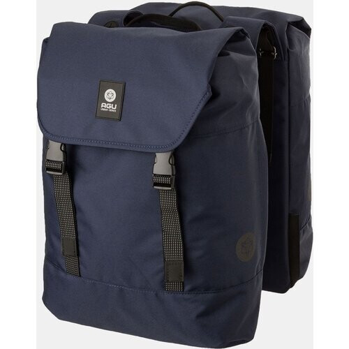 AGU DWR Double Pannier Fietstas Marineblauw