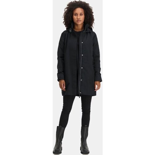 AGU Mac Rain Coat Urban Outdoor Jas Dames Zwart