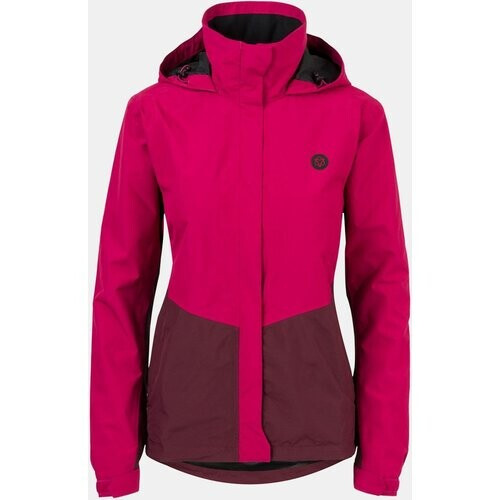 AGU Section Regenjas Dames Middenroze/Bordeaux / Kastanjebruin