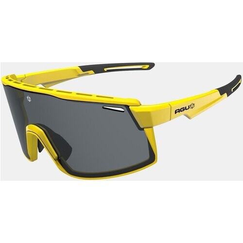 AGU Verve HD Fietsbril Transparant en Pro Geel