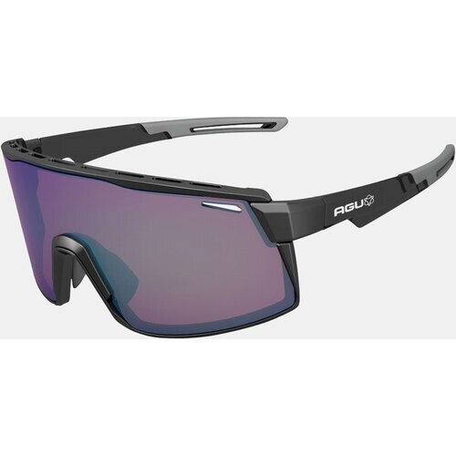 AGU Verve HD Fietsbril Transparant en Pro Zwart/Middengrijs