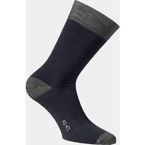Alpaca socks Merino 2-Pack Lifestyle Sok Donkerblauw/Donkergrijs