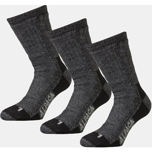 Alpaca socks Sok 3-Pack Donkergrijs/Lichtgrijs