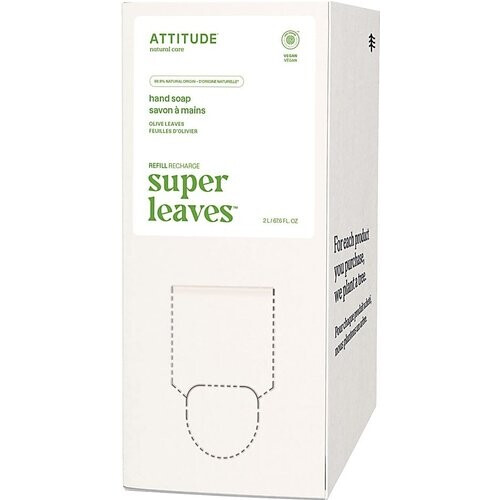 Attitude Bulk2 Go 2l Super Leaves Natuurlijke Handzeep - Olive Leaves