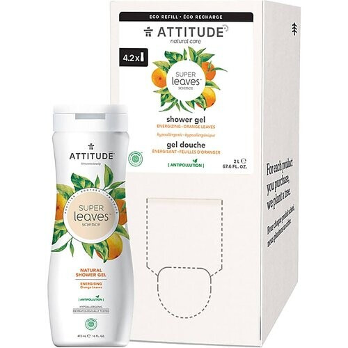 Attitude Douchegel Refill Set - Energising