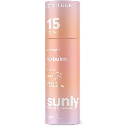 Attitude Sunly Lippenbalsem Zonnebrandstick Kokos - SPF 15