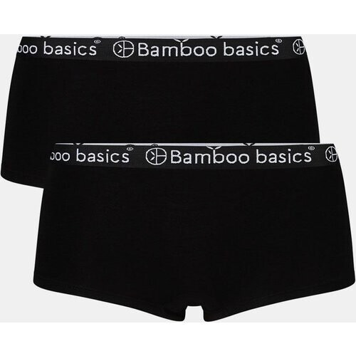 Bamboo Basics Iris Hipster 2-Pack Dames Zwart