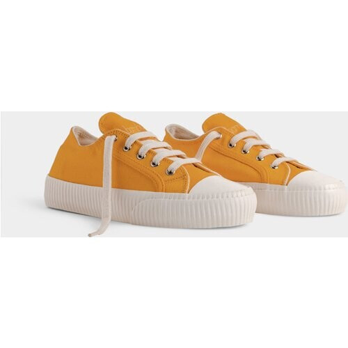 Bamburista dames vegan Sneakers Ladybug Laag Geel