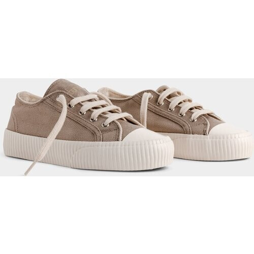 Bamburista dames vegan Sneakers Ladybug Laag Grijs