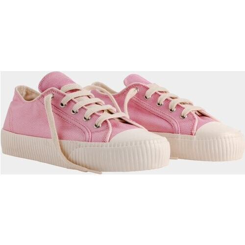 Bamburista dames vegan Sneakers Ladybug Laag Roze