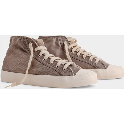 Bamburista mannen vegan Sneakers Grasshopper Hoog Grijs