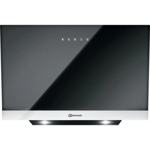 Bauknecht DBHVP 83 LT K - Wandafzuigkap 80 cm - EcoBooster Technologie - Zwart