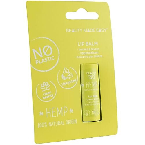Beauty Made Easy Lippenbalsem Papieren Tube - Hennep