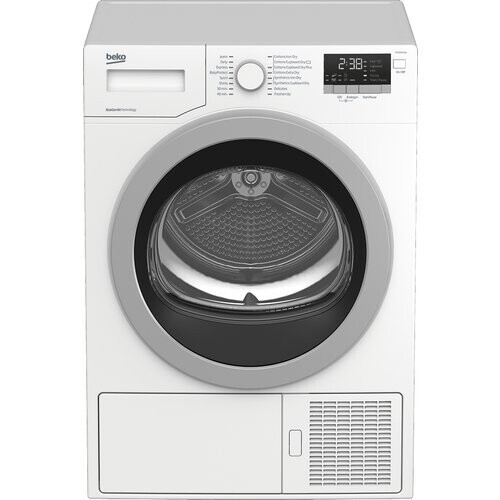 Beko Dsx83410w Warmtepompdroger 8 Kg – Energiezuinig Drogen Met 16 Programma’s En Sensorbesturing | Tweedehands (Refurbished)