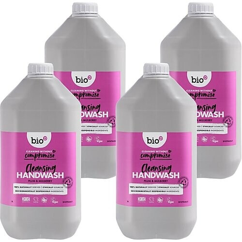 Bio-D Reinigende Handzeep Pruim & Moerbei 5L Refill Bundel