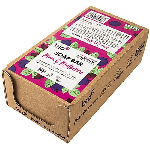 Bio-D Zeep Bar Pruim & Moerbei 6 stuks