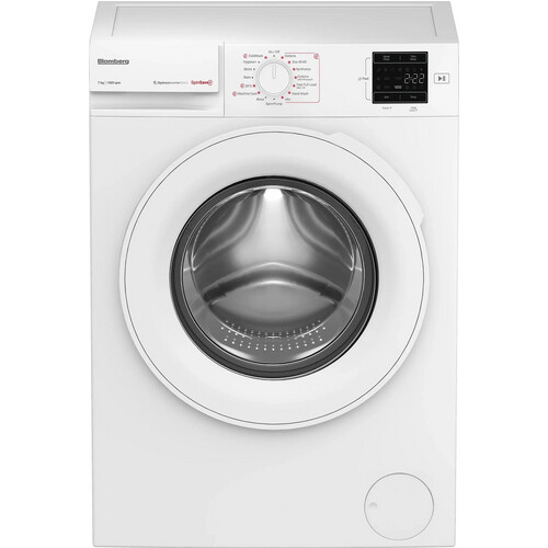 Blomberg Lwa27461w - Wasmachine - 7 Kg - 1400 Tpm - Optima Inverter & Spinsave - Energieklasse A - Wit | Nieuw (outlet)