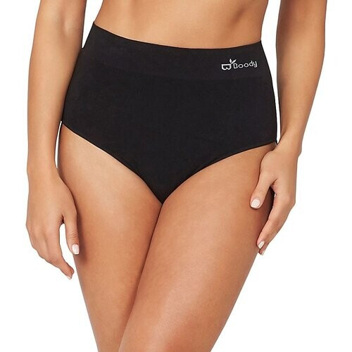 Boody Full Brief Tailleslip - Zwart L