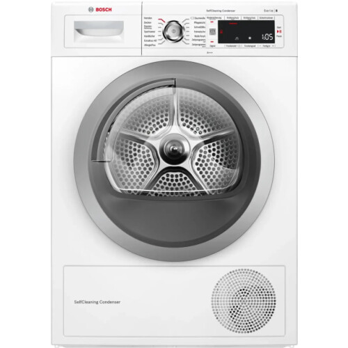 Bosch WTW875W0 - Warmtepompdroger 8 kg - A+++ energieklasse - Wit