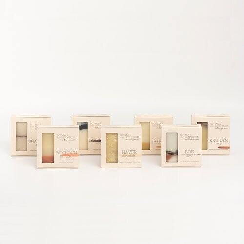 BOTMA & van BENNEKOM unisex vegan Set Zeep 7x100 Gram