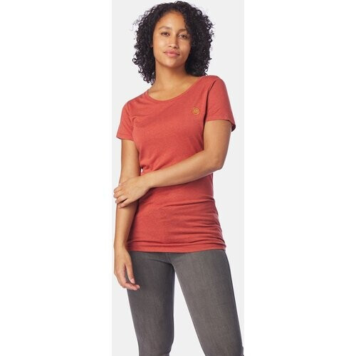 Buitenmens Shortsleeve T-shirt Dames Roest