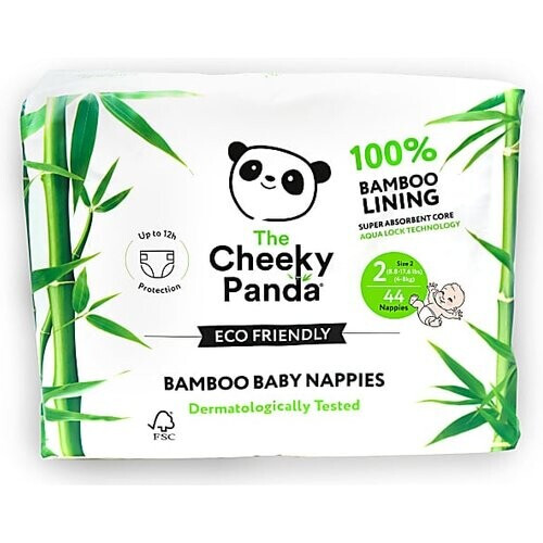 Cheeky Panda Bamboe Baby Luiers Maat 2 3-8 kg