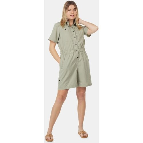 Columbia Silver Ridge Utility Romper Dames Lichtkaki