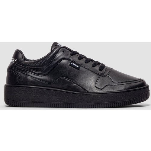 Corail mannen vegan Sneakers Line 90 Zwart