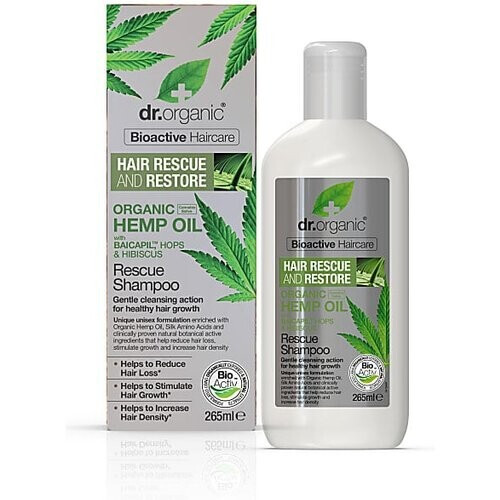 Dr Organic Hennep Olie Rescue Shampoo