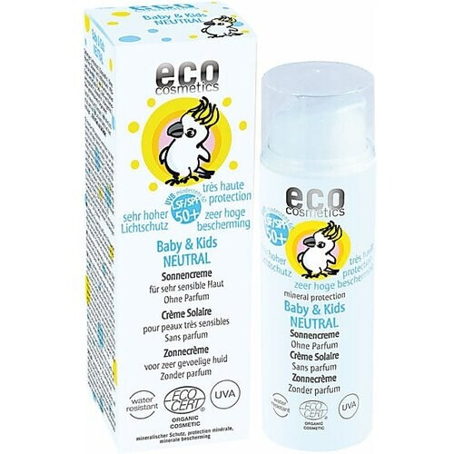 Eco Cosmetics Baby & Kind Zonnebrandcreme SPF50 Neutraal