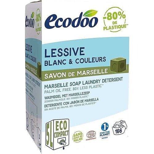 Ecodoo Wasmiddel met Marseille Zeep 5L