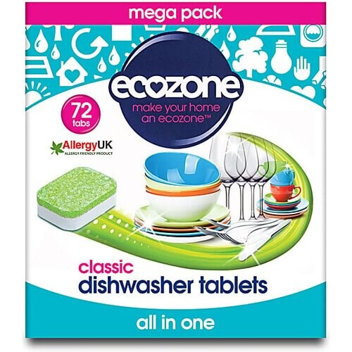 Ecozone Vaatwastabletten Classic 72 stuks