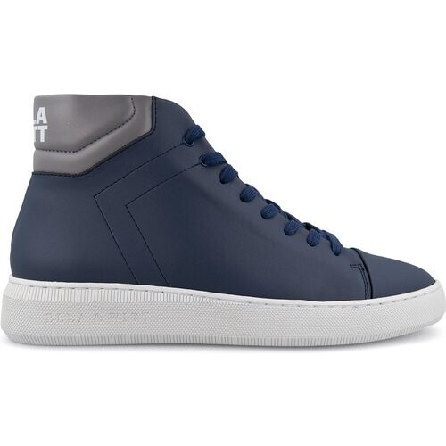 Ella & Witt dames vegan High Top Sneaker Adams Indigo & Grijs