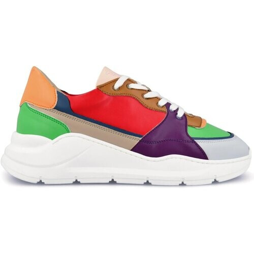 Ella & Witt dames vegan Sneaker Goodall Rood, Groen & Paars