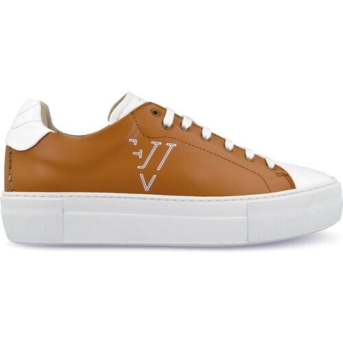 Ella & Witt dames vegan Sneaker Joy Bruin & Wit