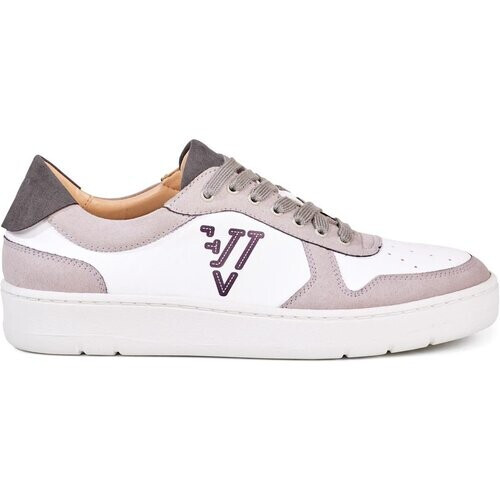 Ella & Witt mannen vegan Davis Sneaker Grijs & Wit