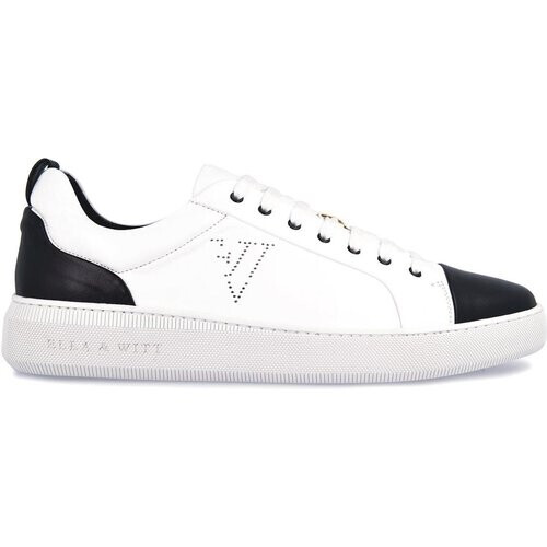 Ella & Witt mannen vegan Nikola Sneaker Zwart & Wit