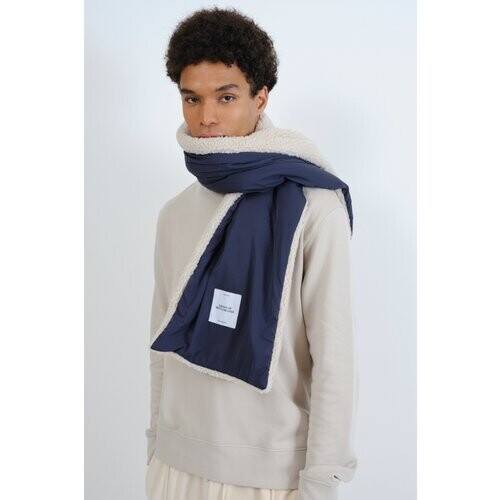 Embassy of Bricks and Logs mannen vegan Sjaal Bayonne Sherpa Blauw