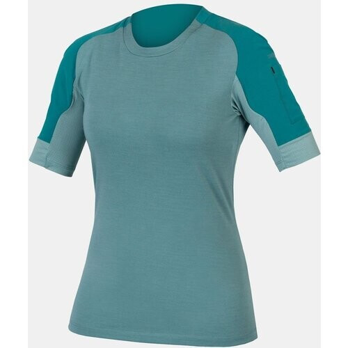 Endura GV500 Reiver Cycling Shirt Short Sleeve Dames Groen