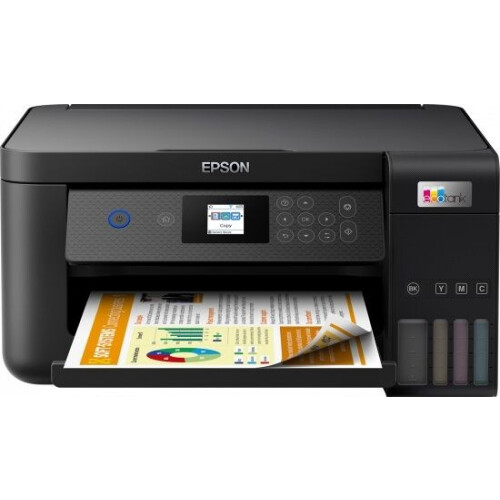 Epson EcoTank ET-2850 - A4 Inkjetprinter - Mobiel printen Wi-Fi - Zwart (C11CJ63405)