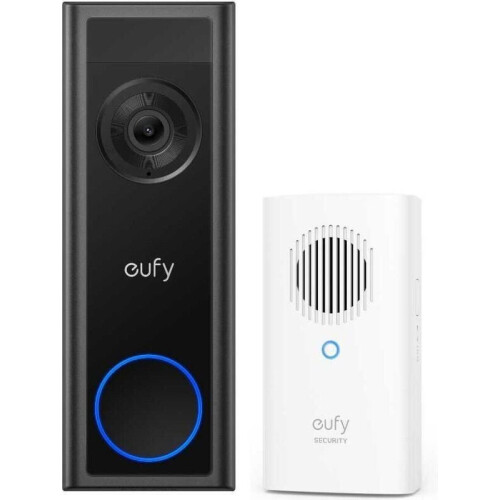 eufy Video Doorbell C30 - Videodeurbel - 2K FHD - Inclusief Chime en SD-kaart