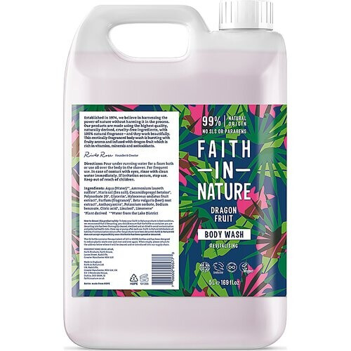 Faith in Nature Dragon Fruit Bad-en Douchegel 5L