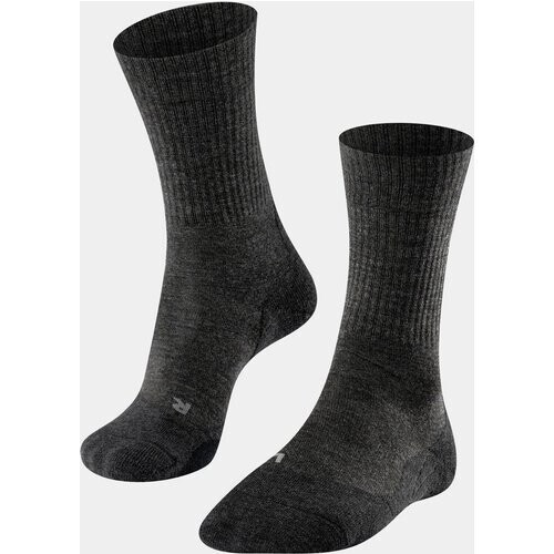 Falke TK2 Wool Sok Donkergrijs/Middengrijs