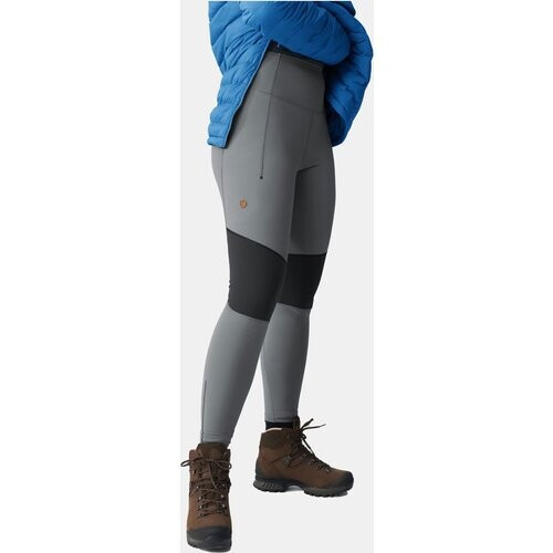 Fjällräven Abisko Värm Trekking Legging Dames Lichtgrijs/Donkergrijs