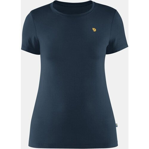 Fjällräven Bergtagen Thinwool T-Shirt Short Sleeve Dames Marineblauw