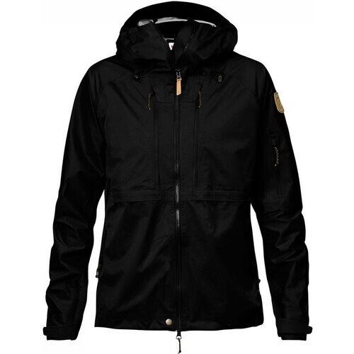 Fjällräven Eco-shell Jas Dames Zwart