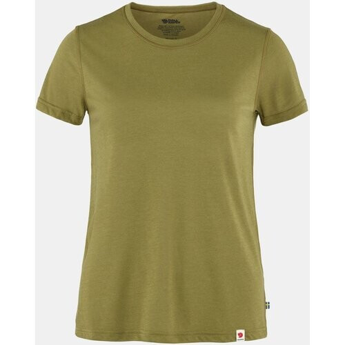 Fjällräven High Coast Lite T-Shirt Dames Groen