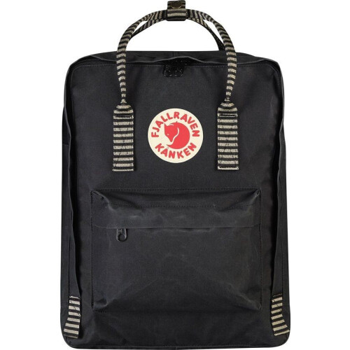 Fjallraven Kanken - Rugzak 16 liter - Black / Striped